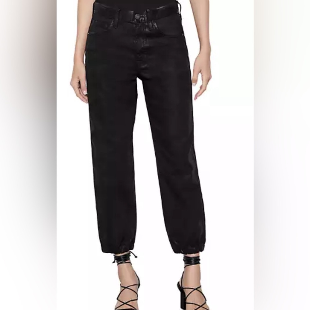 FRAME
Le Lounge Jeans in Noir Coated
Sz 27 NWOT